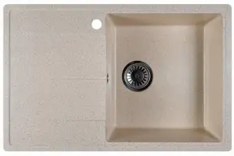 Кухонная мойка Marblan Magnum R (гранит, с сифоном) - изображение в каталоге