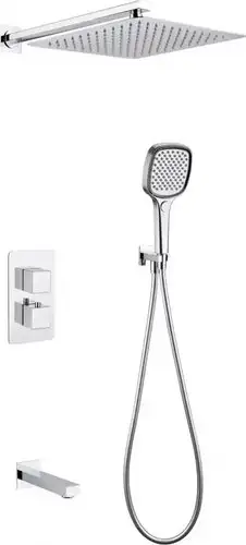 Душевая система Grocenberg GB5050 с термостатом (хром) - изображение в каталоге