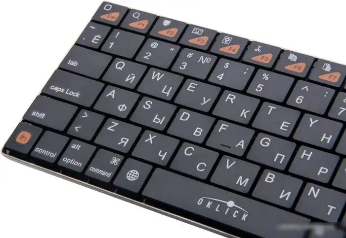 Клавиатура Oklick 840S Wireless Bluetooth Keyboard – фото товара