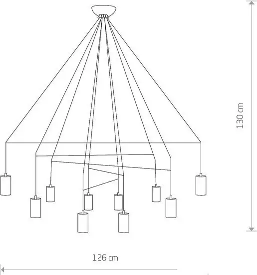 Подвесная люстра Nowodvorski Imbria X 7954 – фото товара