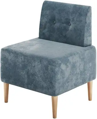 Интерьерное кресло MONOFIX Четт кресло (микровелюр/пыльно-голубой №26)