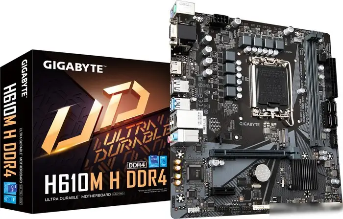 Материнская плата Gigabyte H610M H DDR4 (rev. 1.0) – фото товара