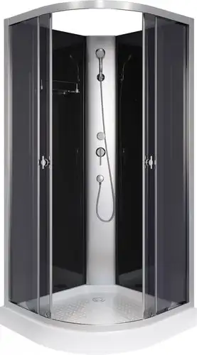 Душевая кабина Niagara Eco E90/13/TN/BK 90x90x200 - изображение в каталоге