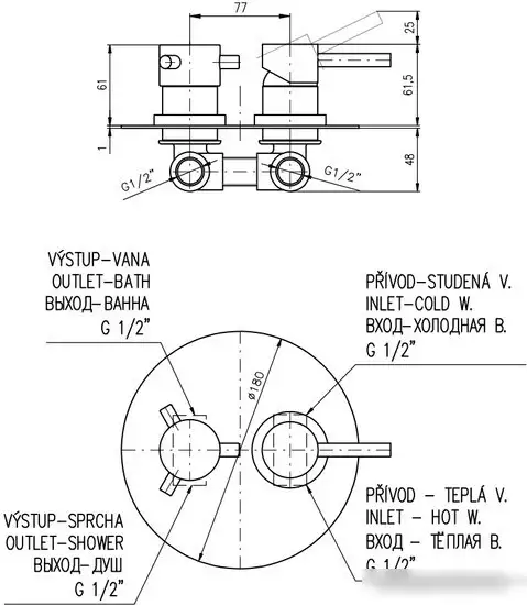 Смеситель Slezak RAV Seina SE986-1KCMAT - фото товара
