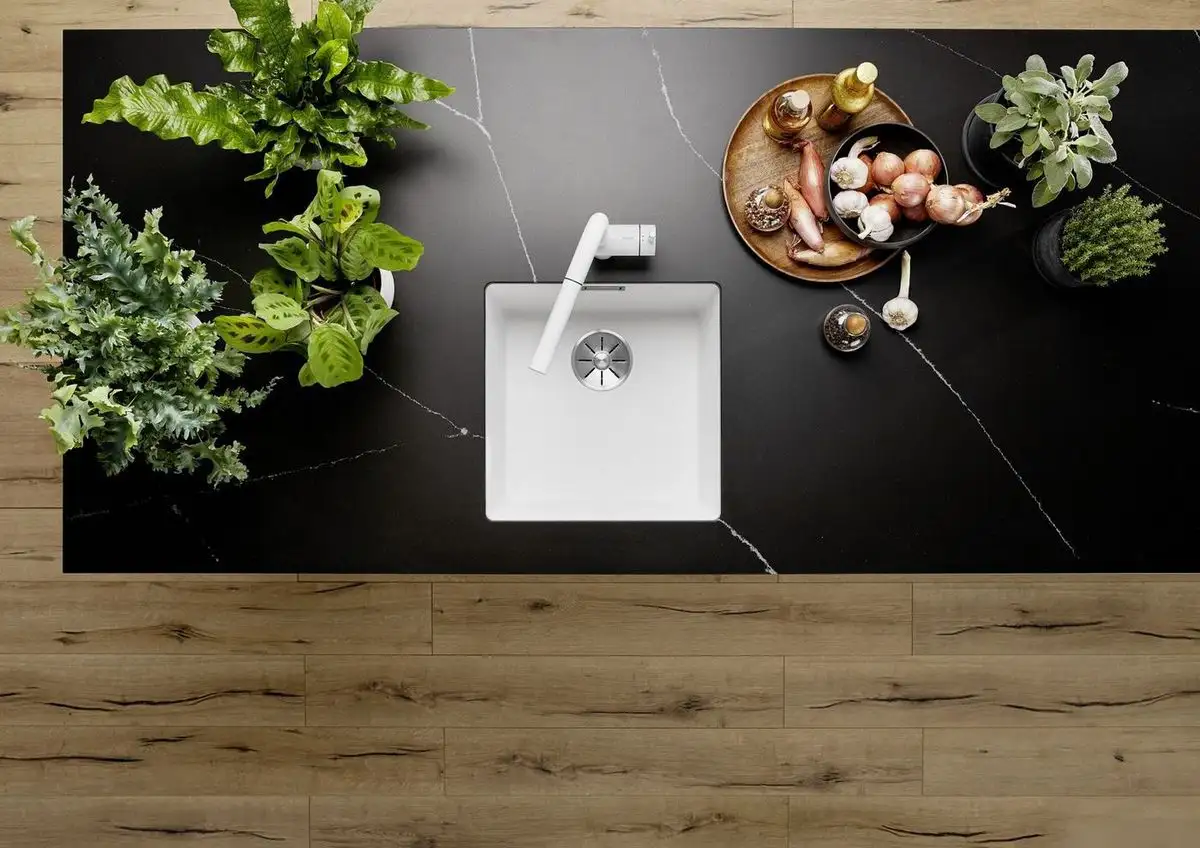 Кухонная мойка Blanco Subline 400-U Coloured Components 527793 (трюфель) - фото товара