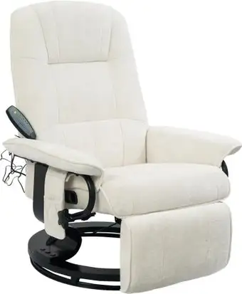 Массажное кресло Calviano 21 (бежевый плюш) – изображение в каталоге