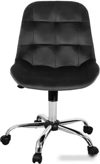 Офисное кресло СоюзРегионПоставка Тоскана-лифт СРП-333 (эмаль/велюр Velluto 20 черный) – фото товара