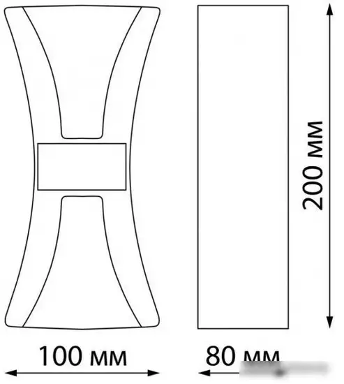 Уличный настенный светильник Novotech Calle 358936 – фото товара
