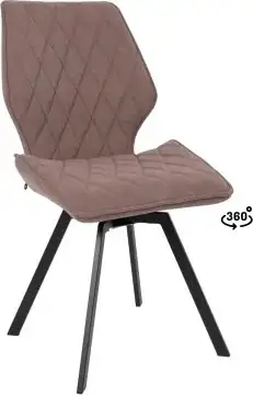 Стул Мамадома Rafael M-R 360 (b05 Latte Lux/черный) – изображение в каталоге