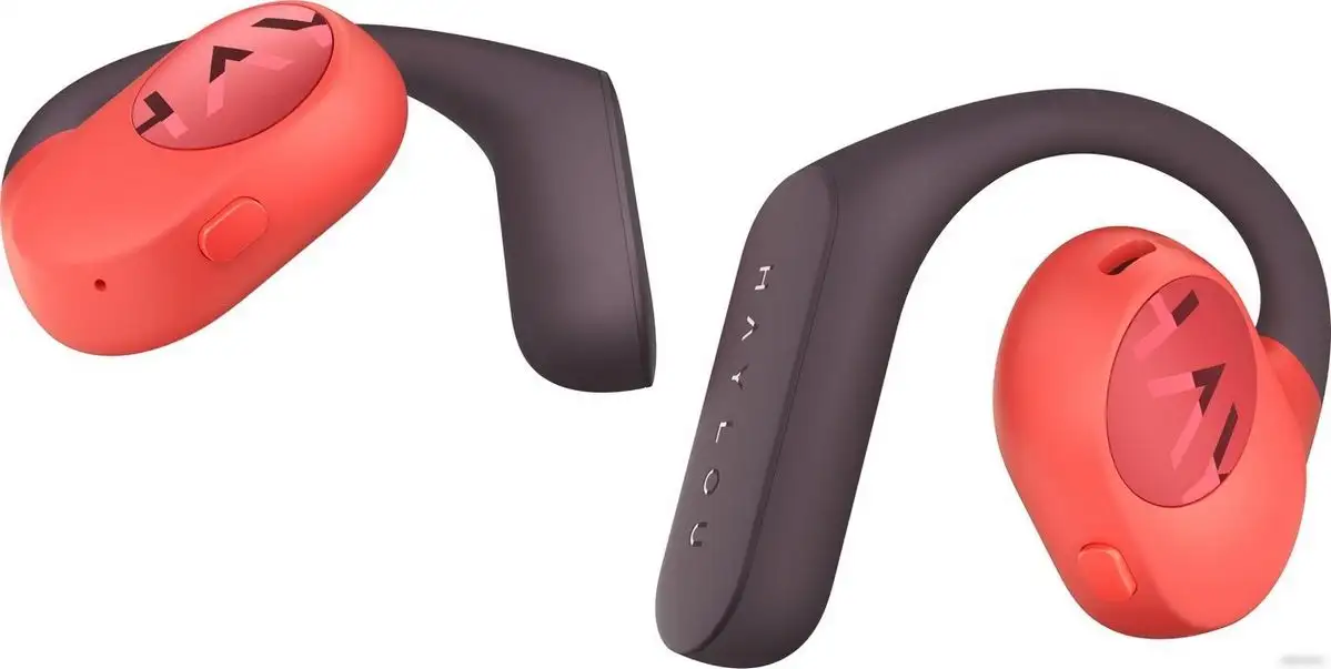 Наушники Haylou PurFree Buds (черный/оранжевый) – фото товара