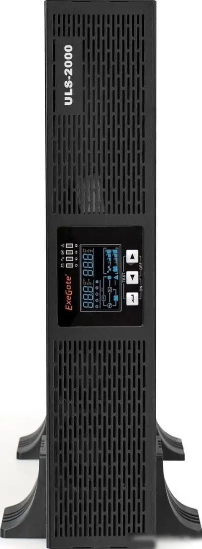 Источник бесперебойного питания ExeGate PowerExpert ULS-2000.LCD.AVR.C13.USB.RS232.SNMP.2U – фото товара