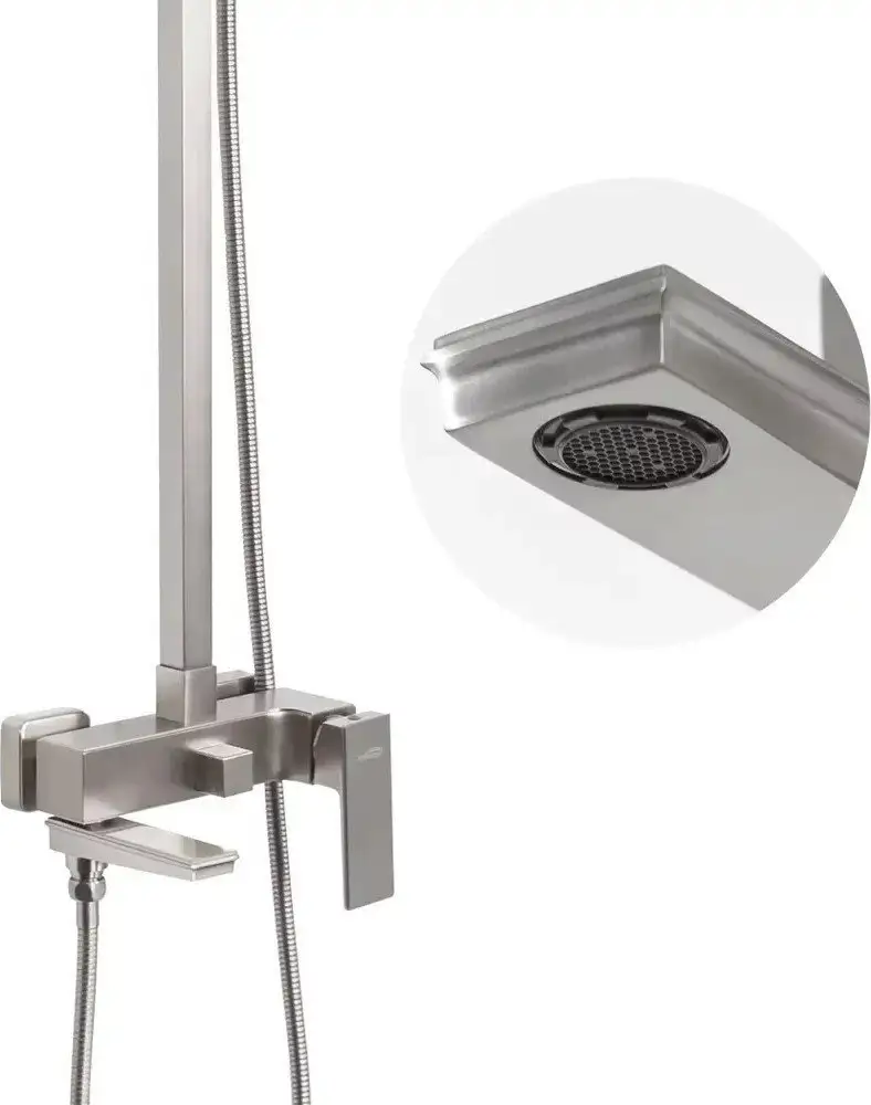 Душевая система Hansberge H5070 (никель) - фото товара