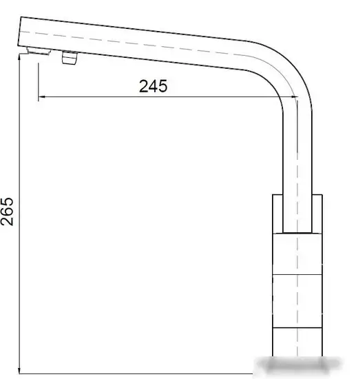 Смеситель Kaiser Sonat (никель) [34044-5 Sl] - фото товара