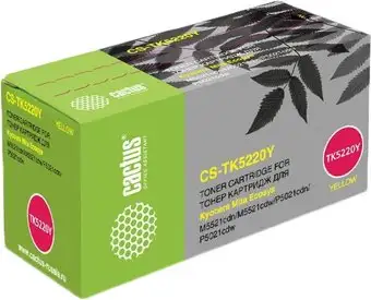 Картридж CACTUS CS-TK5220Y (аналог Kyocera TK-5220Y) – изображение в каталоге