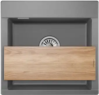 Кухонная мойка Granula ES-5201 (графит) - изображение в каталоге