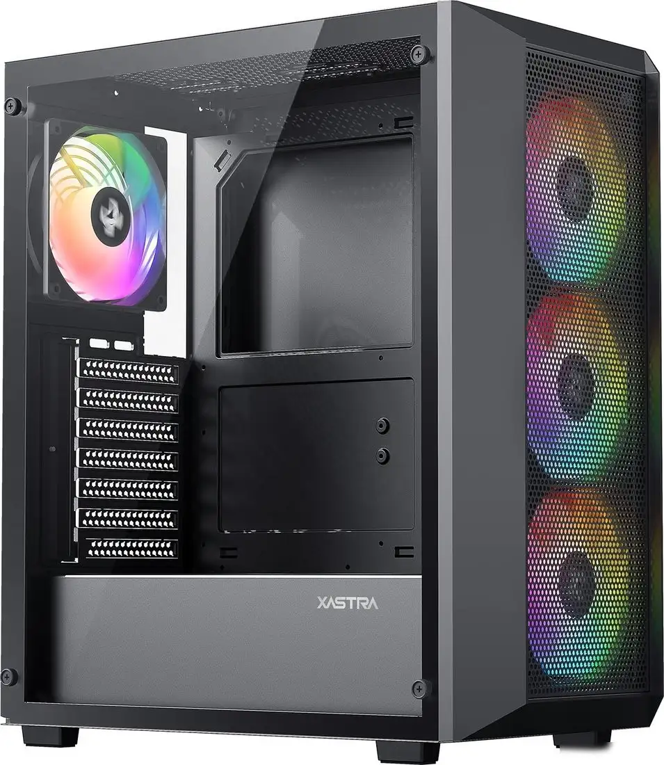 Корпус XASTRA A406 4ARGB (черный) – фото товара