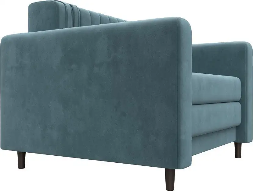 Кресло-кровать Лига диванов Лига-070 132557 ( велюр Seven 113 бирюзовый)