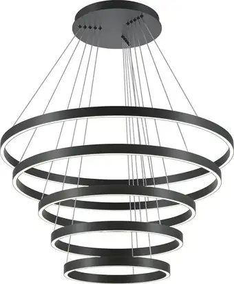 Подвесная люстра Maytoni Rim MOD058PL-L200BK – изображение в каталоге