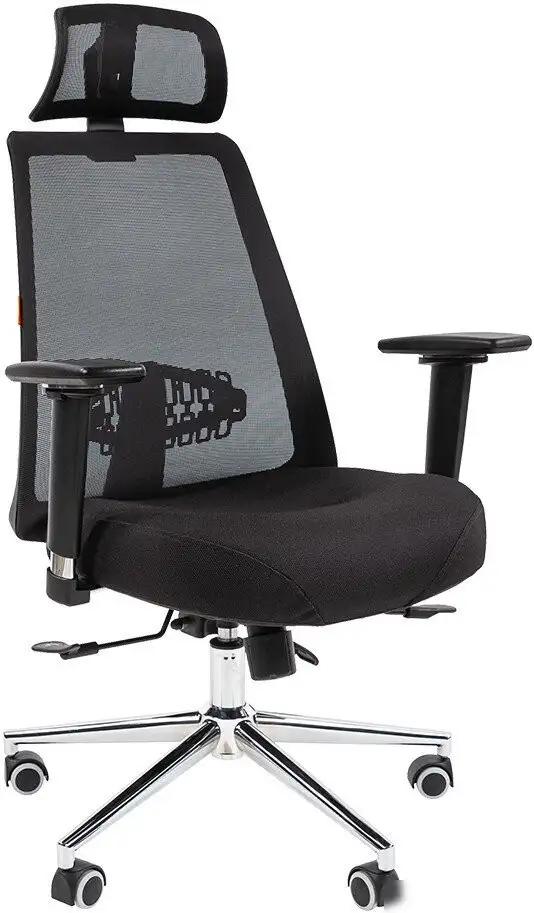 Офисный стул CHAIRMAN 535V (ткань черный/серый) – фото товара