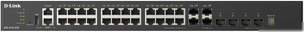 Управляемый коммутатор 3-го уровня D-Link DXS-3410-32SY/A1A – фото товара