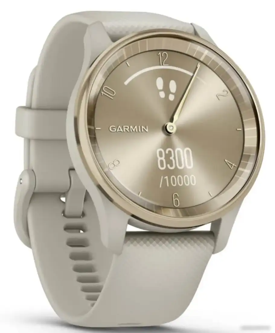 Гибридные умные часы Garmin Vivomove Trend (французский серый) – фото товара