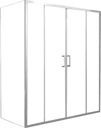Душевой уголок Cezares MOLVENO-AH-2/1-180/100-C-Cr-IV - изображение в каталоге