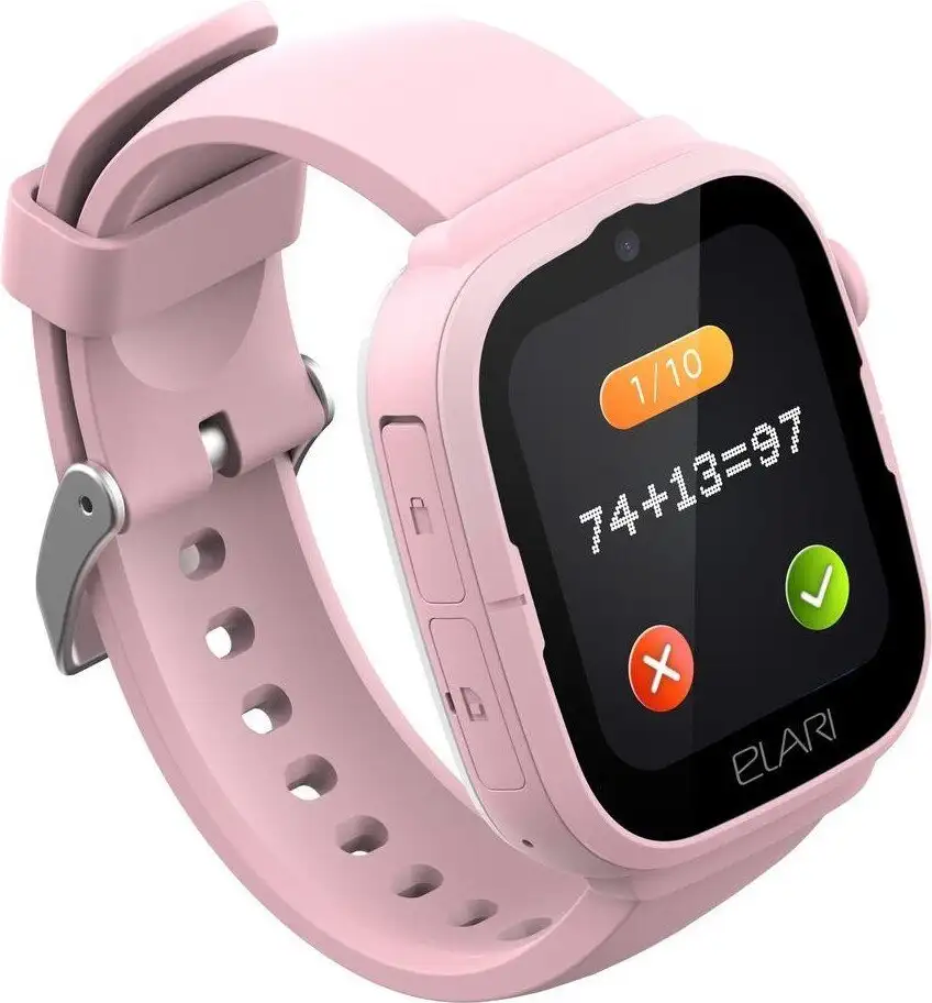 Детские умные часы Elari KidPhone 4G Go (розовый) – фото товара