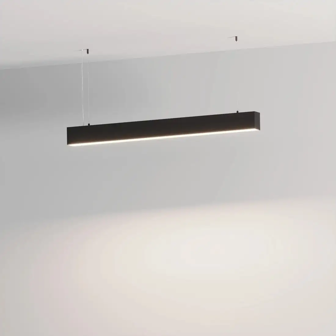 Подвесная люстра Arlight SP-LINE-HANG-6085-L2000-74W Warm3000 RAL9005 120deg 051982 – фото товара