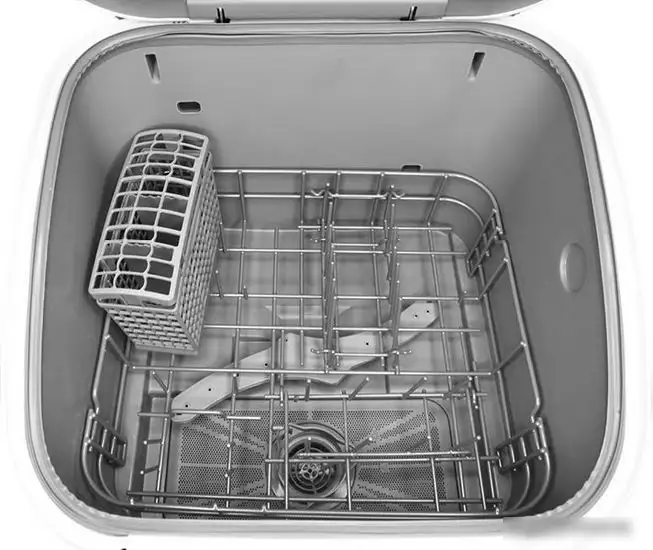 Настольная посудомоечная машина Oursson DW4003TD/WH - фото товара