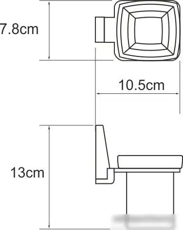 Держатель для стакана Wasserkraft Abens K-3228 – фото товара