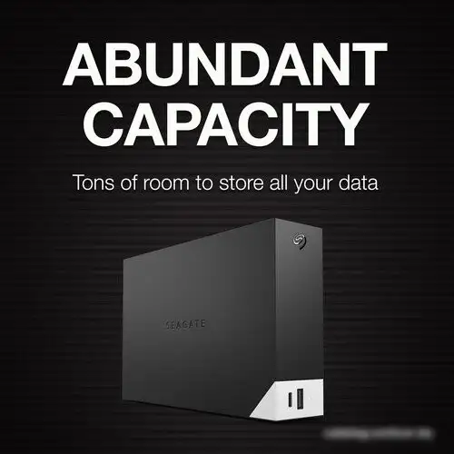 Внешний накопитель Seagate One Touch Desktop Hub STLC12000402 12TB – фото товара