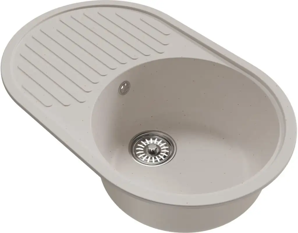 Кухонная мойка Mixline ML-GM16 551930 (белый) - фото товара