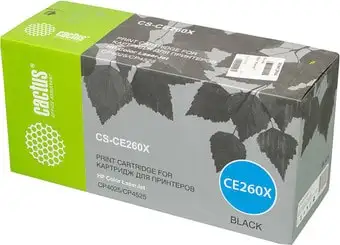 Картридж CACTUS CS-CE260X (аналог HP CE260X) – изображение в каталоге