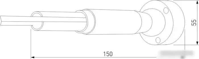 Аксессуар Elektrostandard Набор креплений для струнного светильника черный 2 шт 40127/LED – фото товара