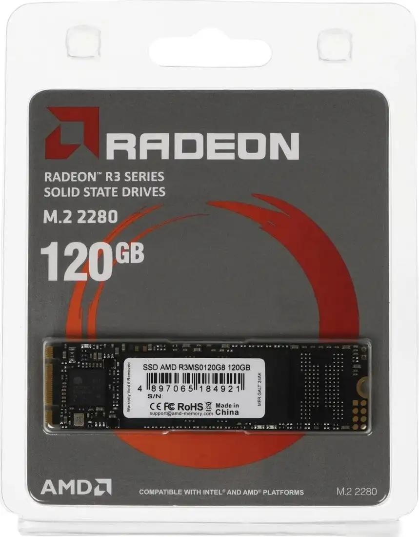 SSD AMD Radeon R3 120GB R3MS0120G8 – фото товара