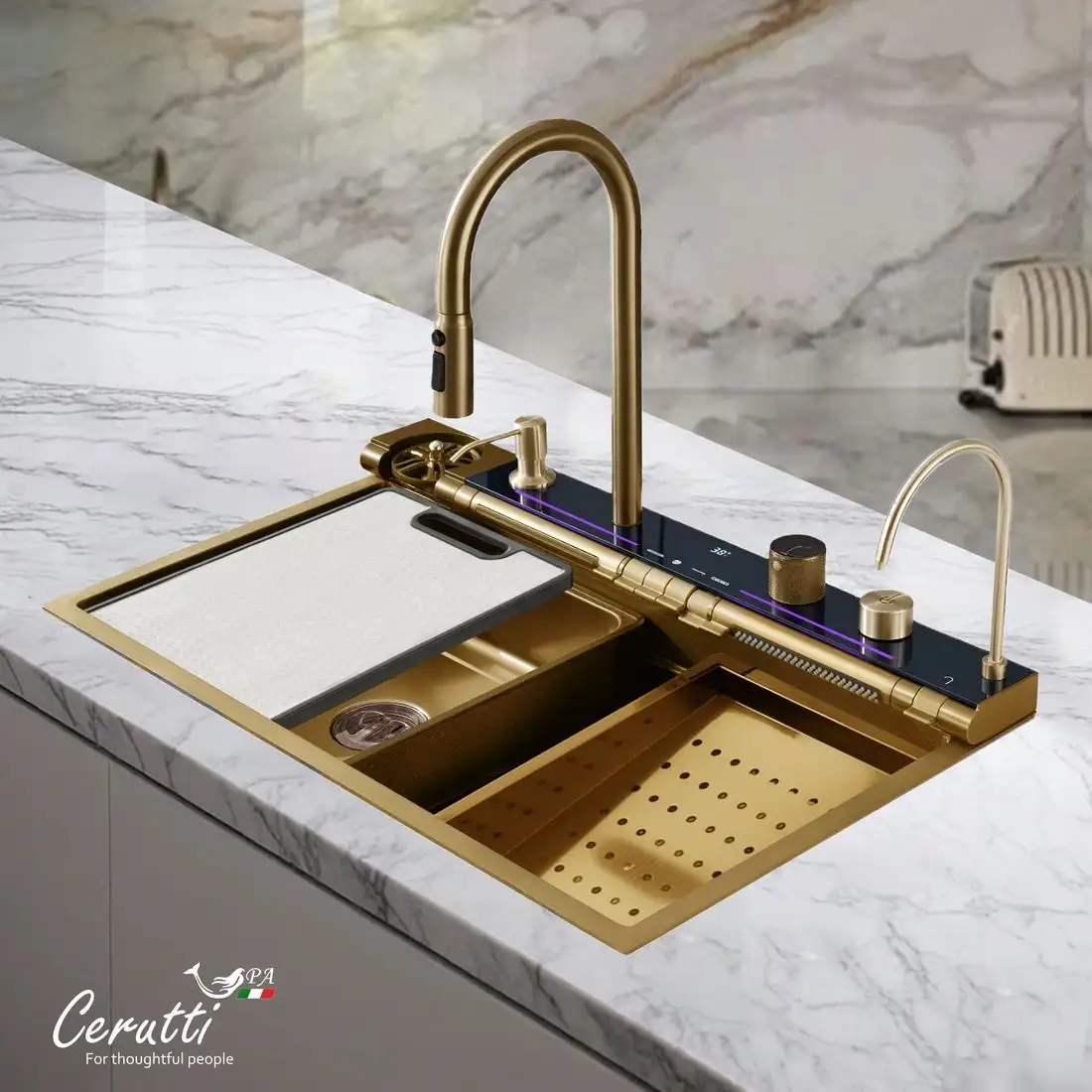 Кухонная мойка Ceruttispa ct 11109 - фото товара