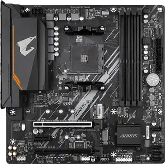 Материнская плата Gigabyte B550M Aorus Elite (rev. 1.0) – изображение в каталоге