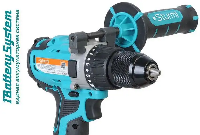 Дрель-шуруповерт Sturm CD2080 (с 2-мя АКБ, кейс) – фото товара