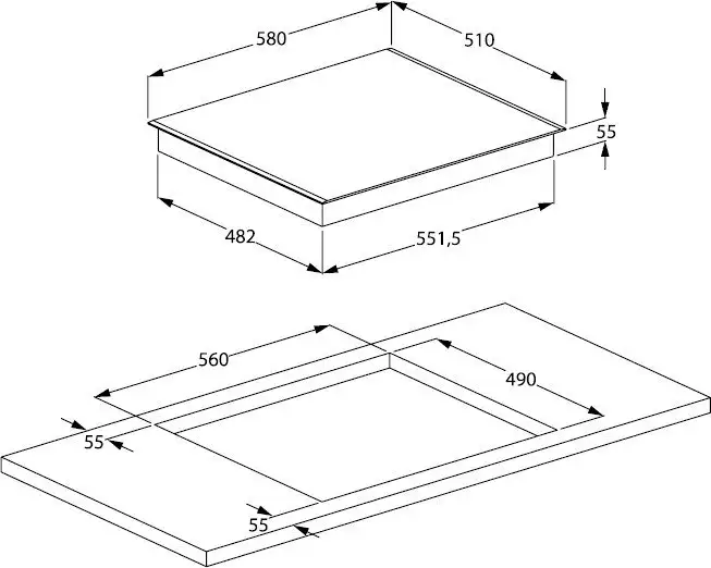 Варочная панель BEKO HII 64401 MTX - фото товара