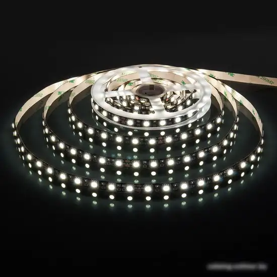 Светодиодная лента Elektrostandard 24V 14.4W 60Led 5050 IP20 холодный белый, Black a053684 – фото товара