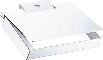 Держатель для туалетной бумаги Grohe Selection Cube 40781000 (хром) – изображение в каталоге