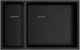 Кухонная мойка Omoikiri Taki 69-2-U/IF-GB-R Side (графит) - изображение в каталоге