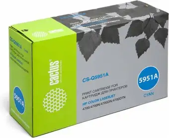 Картридж CACTUS CS-Q5951A (аналог HP Q5951A) – изображение в каталоге
