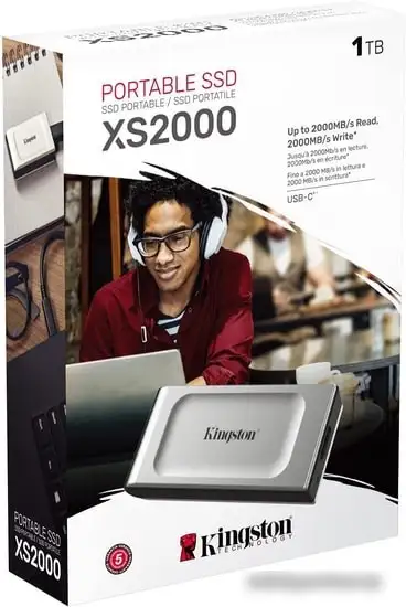 Внешний накопитель Kingston XS2000 2TB SXS2000/2000G – фото товара