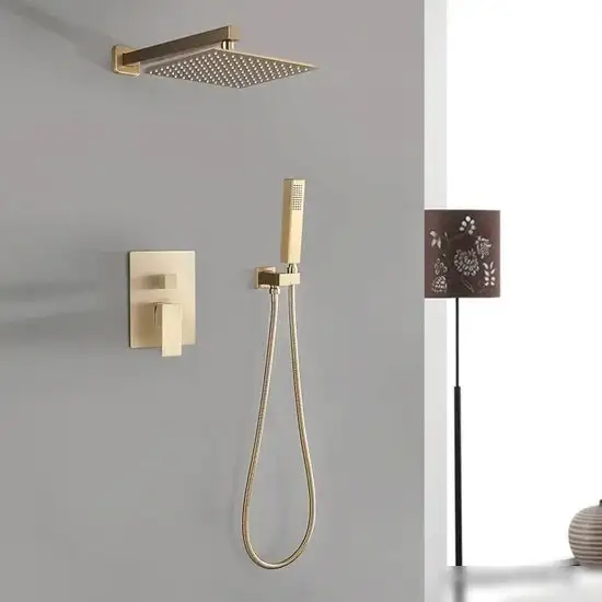Душевая система Rea Bento REA-P4893 (золотой) - фото товара