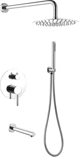 Душевая система Abber Emotion AF8817 (хром) - изображение в каталоге
