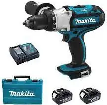 Дрель-шуруповерт Makita DDF451RFE (с 2-мя АКБ, кейс) – изображение в каталоге