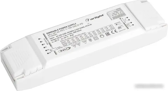 Блок питания Arlight ARJ-SP-40-PFC-1-10V-DALI2-PD 025125(1) – фото товара