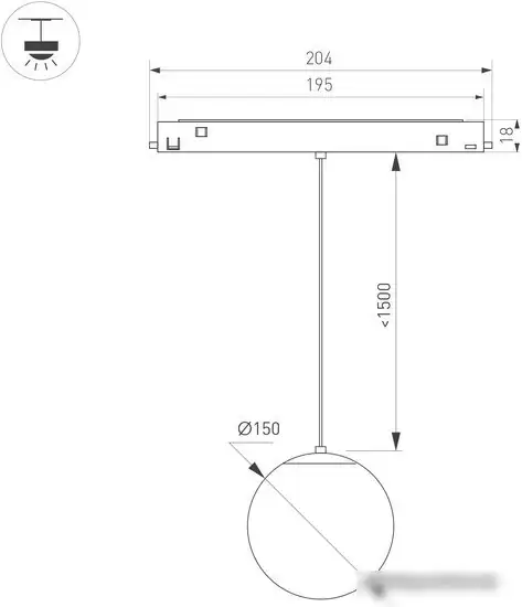 Подвесная люстра Arlight Mag-Orient 036049 – фото товара