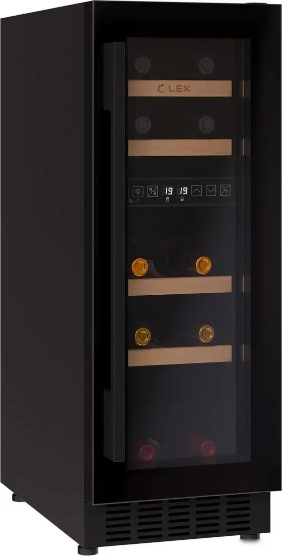 Винный шкаф LEX LWD3017BL Dual Zone — фото товара